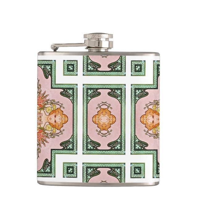 AM40 Pattern 20151113233937 Vinyl Wrapped Flask 6o (Front)