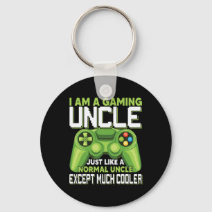 Am A Gaming Uncle Except Much Cooler Gamer Video G Key Ring