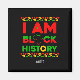 Am Black History Afrocentric African American  Magnet