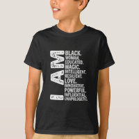 Am Black Woman Black History Month Educated Black 