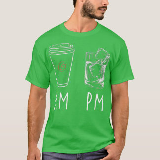 AM Coffee PM Win  - 40  T-Shirt
