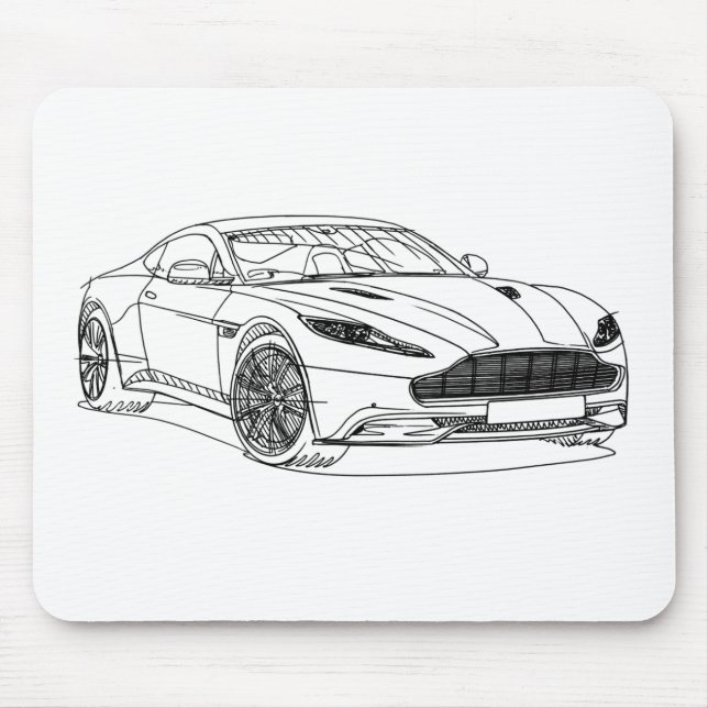 AM DB11-2017 MOUSE PAD (Front)