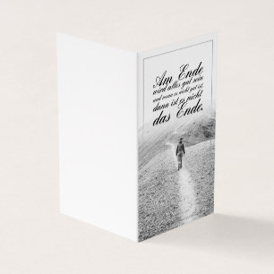 Am Ende wird alles gut sein