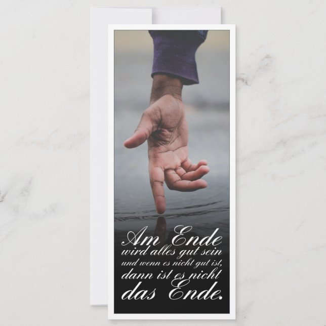 Am Ende wird alles gut sein (Front)
