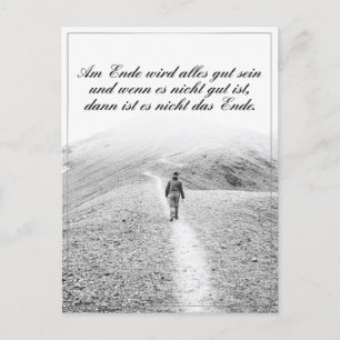 Am Ende wird alles gut sein Holiday Postcard
