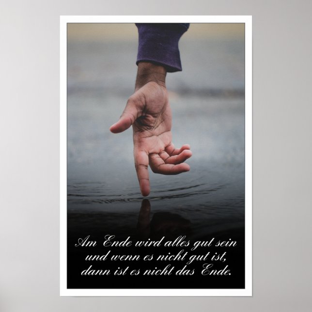 Am Ende wird alles gut sein Poster (Front)
