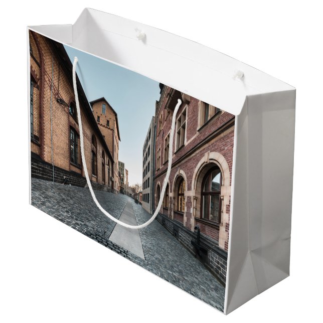 Am Hafenamt Cologne Large Gift Bag (Back Angled)