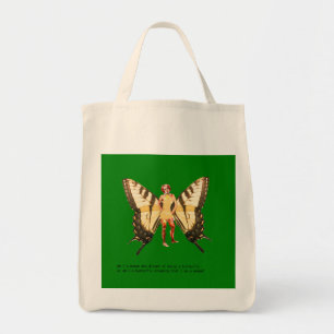 Am I a woman who dreamt of being a butterfly? Tote Bag