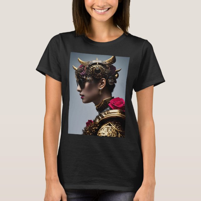 Am I As Cool As I Look AI Portrait T-Shirt (Front)