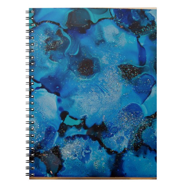 Am I Blue collection Spiral Notebook (Front)