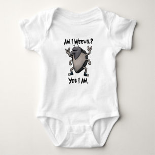 Am I Weevil Heavy Metal Cartoon Baby Bodysuit