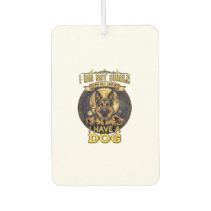 Am Not Single Have Dog Halloween_1 Car Air Freshener