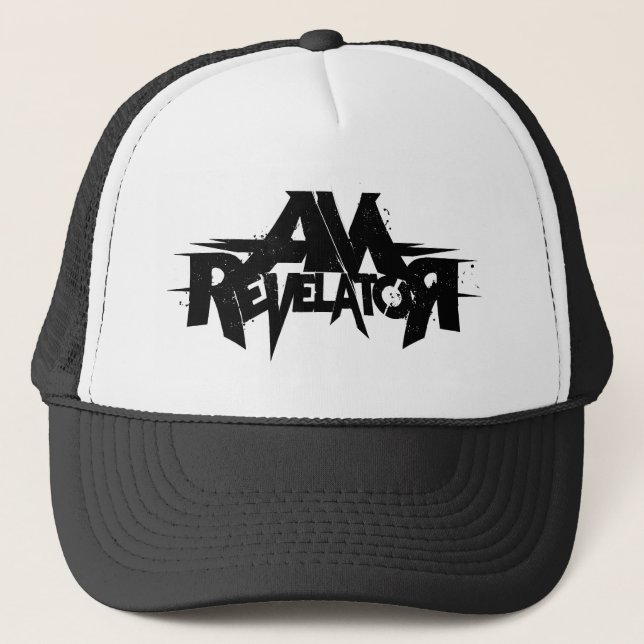 AM REV TRUCKER HAT BLACK (Front)