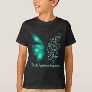 Am The Storm Tourette Syndrome Awareness Butterfly T-Shirt