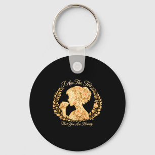 Am the tea will be having sarcastic british humour key ring