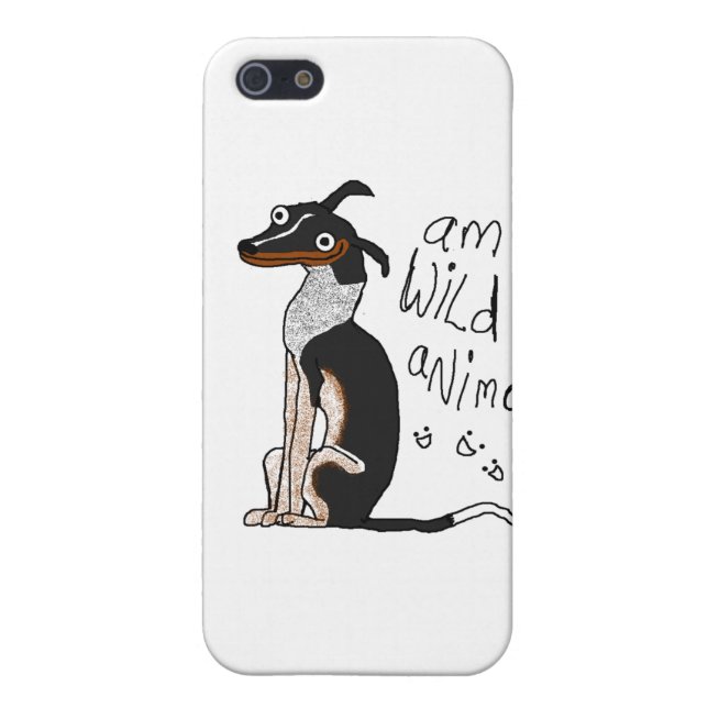 Am Wild Animal iPhone Case (Back)