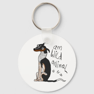 Am Wild Animal Key Ring