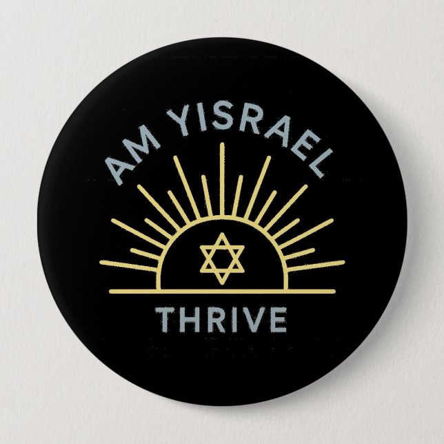 Am Yisrael Thrive Pin (Front)