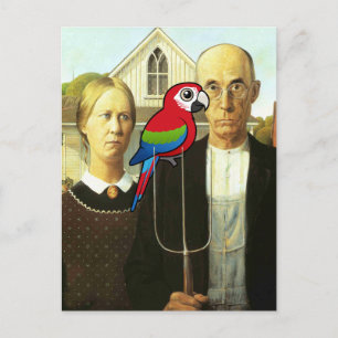 Amacaw Gothic Postcard