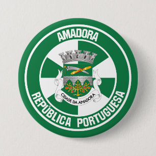 Amadora Round Emblem 7.5 Cm Round Badge