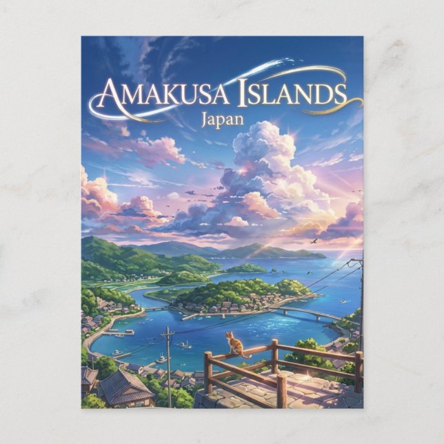 Amakusa Islands Japan Postcard (Front)