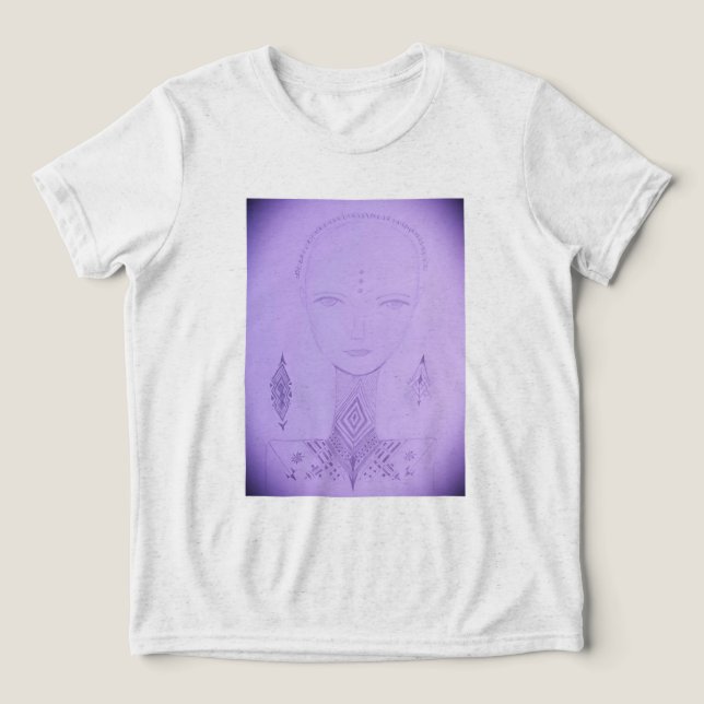 Amal Tri-Blend Shirt (Design Front)