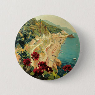 Amalfi 6 Cm Round Badge