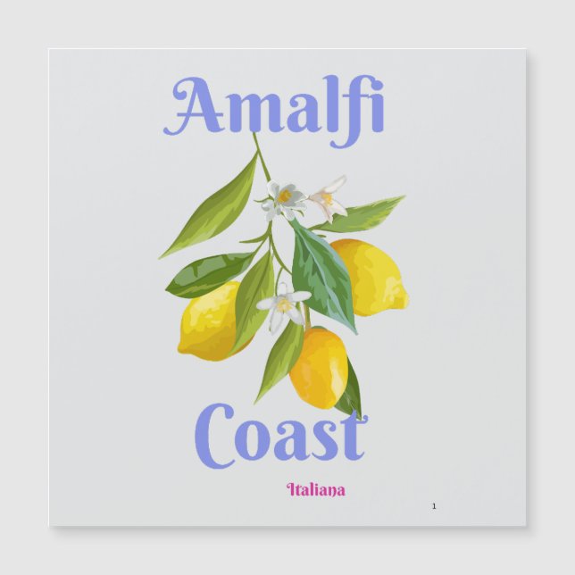 Amalfi coast (Front)