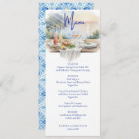 Amalfi Coast Amore Watercolor Italy Sea Wedding 