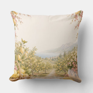 Amalfi Coast Baby Nursery Mediterranean Coastal Cushion