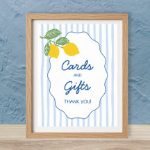 Amalfi Coast Cards & Gifts Lemon Bridal Shower