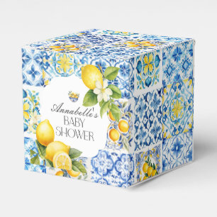 Amalfi Coast Italian Baby Shower Dessert Favours Favour Box