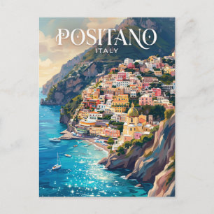 Amalfi Coast Italy Postcard