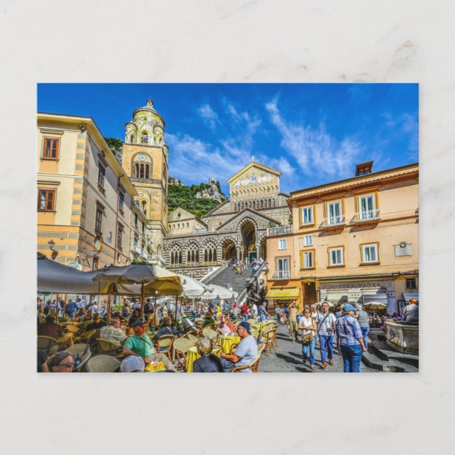 Amalfi Coast, Italy postcard (Front)