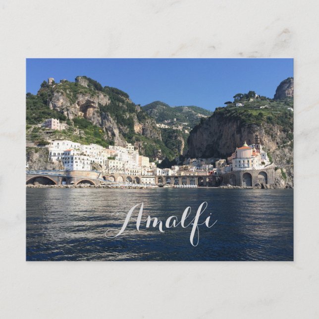 Amalfi Coast Italy Postcard (Front)