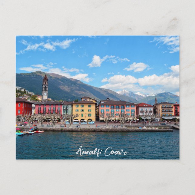 Amalfi Coast Italy Postcard (Front)