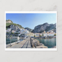 Amalfi Coast, Italy postcard     Amalfi, capri,