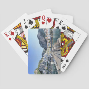 Amalfi Coast, Italy postcard Amalfi, capri, Playing Cards
