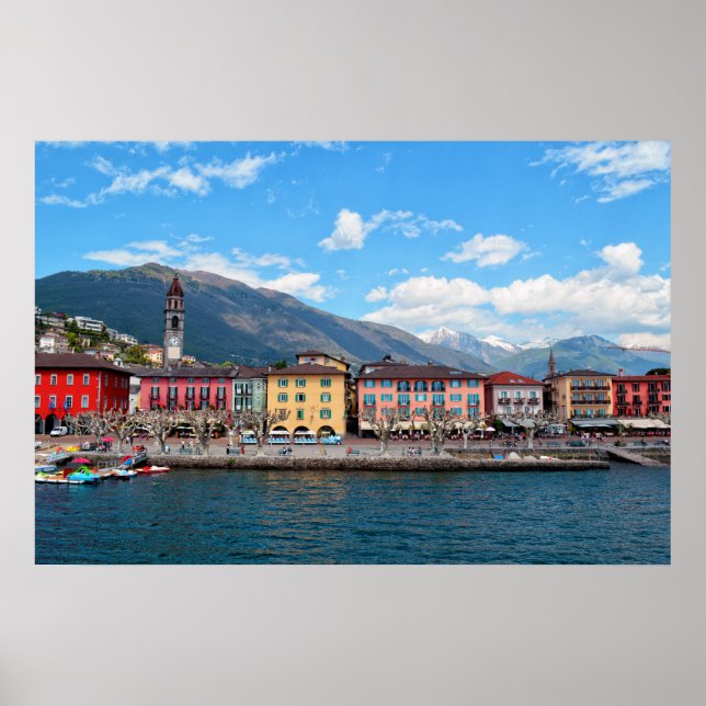 Amalfi Coast Italy Poster (Front)