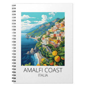 Amalfi Coast Italy Vintage Travel Notebook