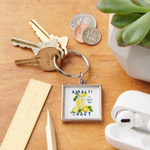 Amalfi Coast La Dolce Vita – Italian Limoncello Key Ring
