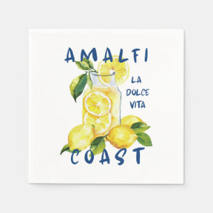 Amalfi Coast – La Dolce Vita Limoncello Napkin