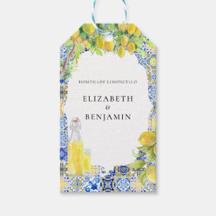 Amalfi Coast Mediterranean Limocello Gift Tags