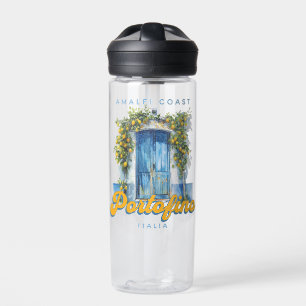 Amalfi Coast Portofino La Dolce Vita Italia Lemons Water Bottle