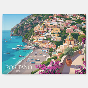Amalfi Coast, Positano, Campania Italy Magnet