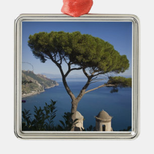 Amalfi coast, Ravello, Campania, Italy Metal Tree Decoration