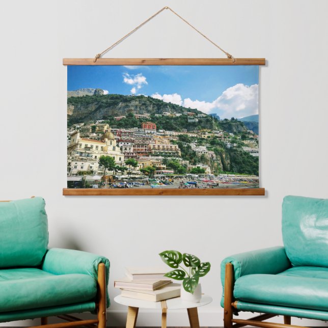 Amalfi Coast Wall Art (Living Room)