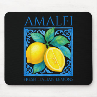Amalfi Fresh Italian Lemons Summer Travel Vacation Mouse Pad