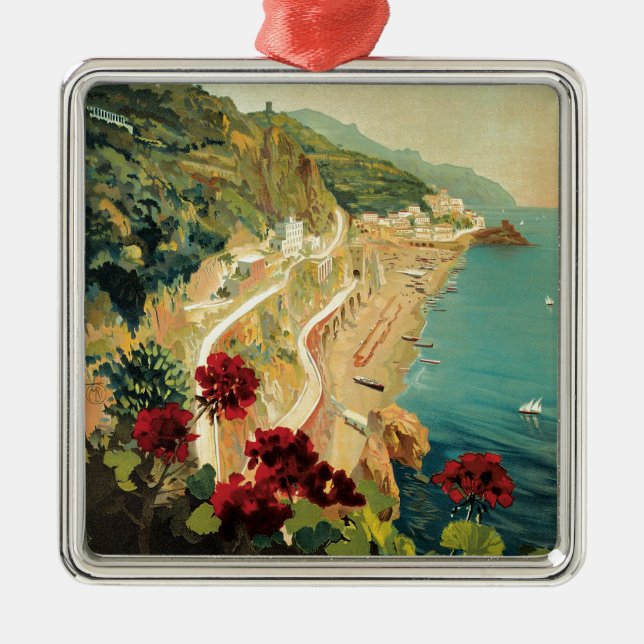 Amalfi Italia Metal Tree Decoration (Front)