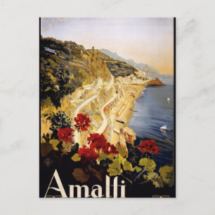 Amalfi, Italia Postcard